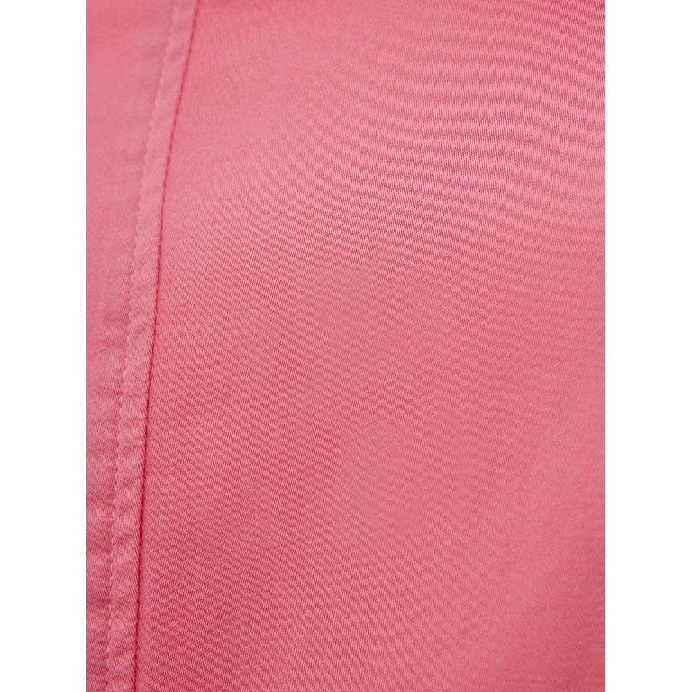 Tailored Cotton Blazer in Petal Pink