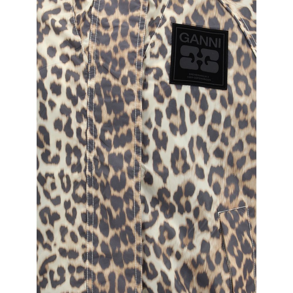 The Leopard Raincoat