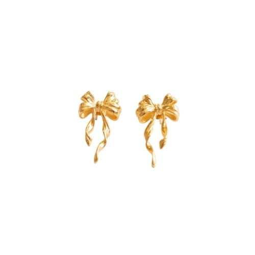 Belle Bow Stud Earrings