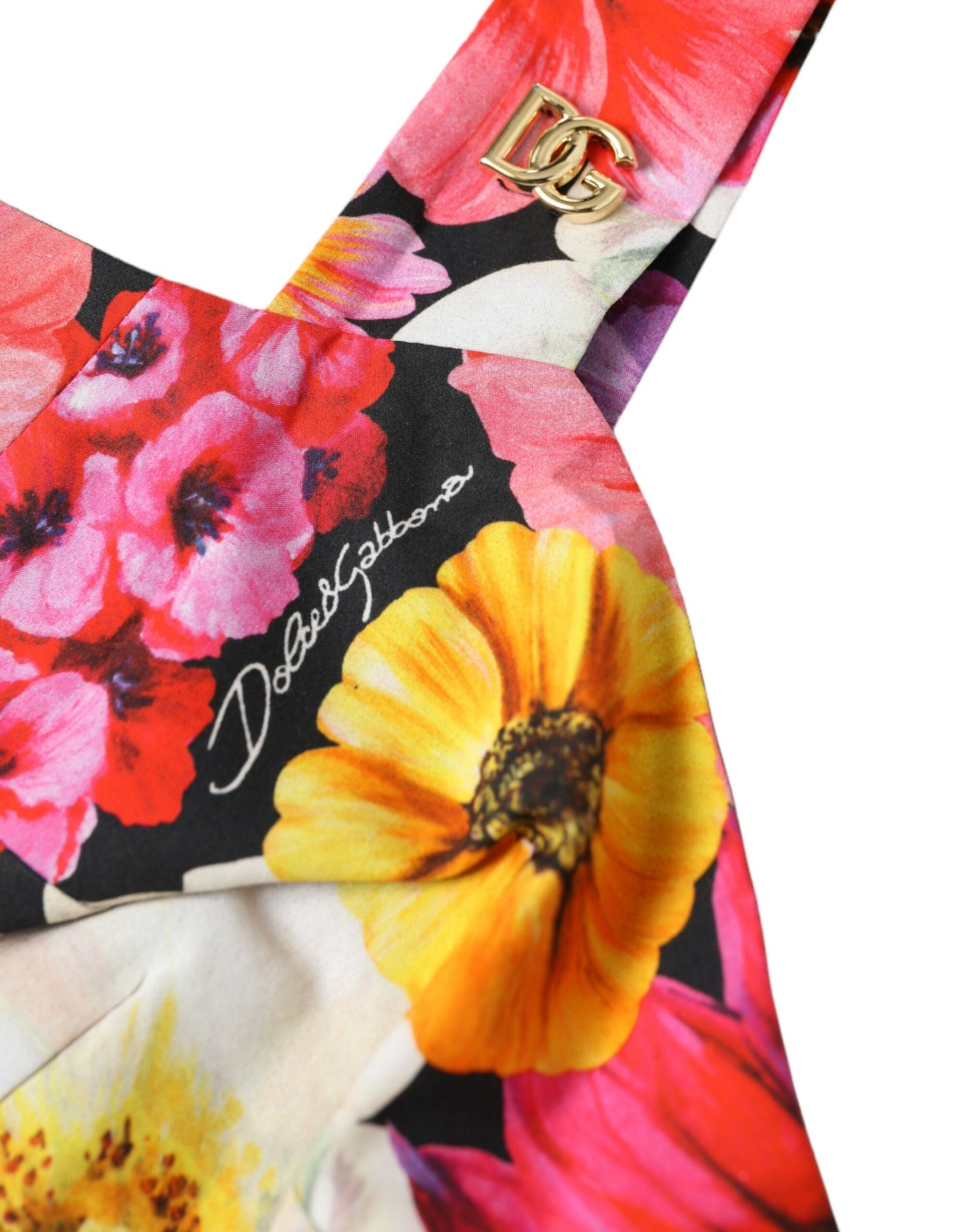 Floral Bustier Crop Top