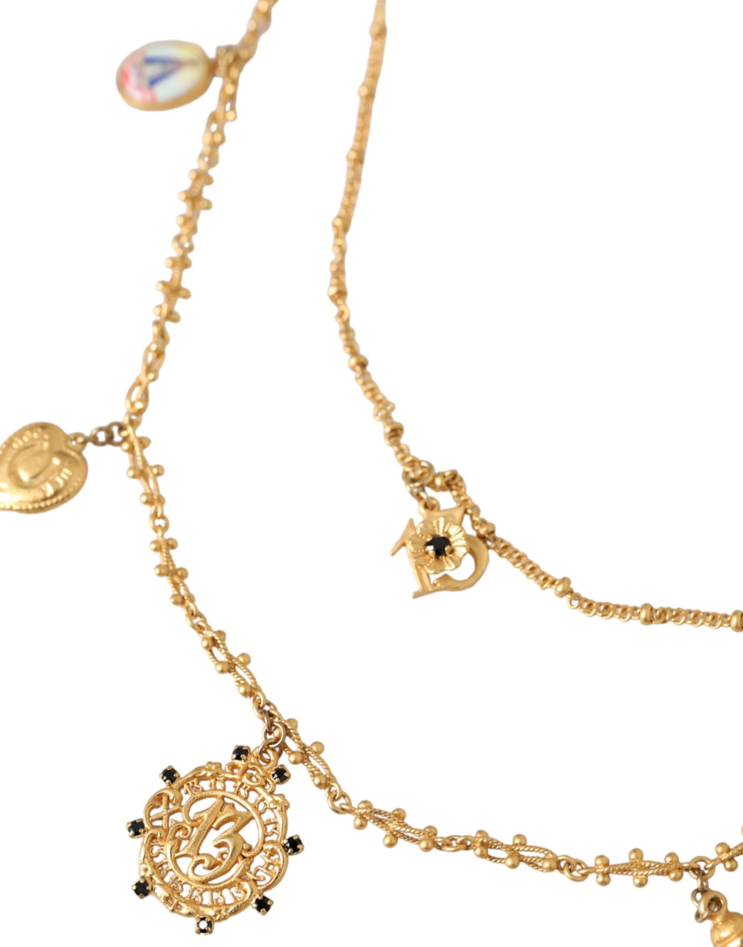 Sicily Charm Layered Necklace