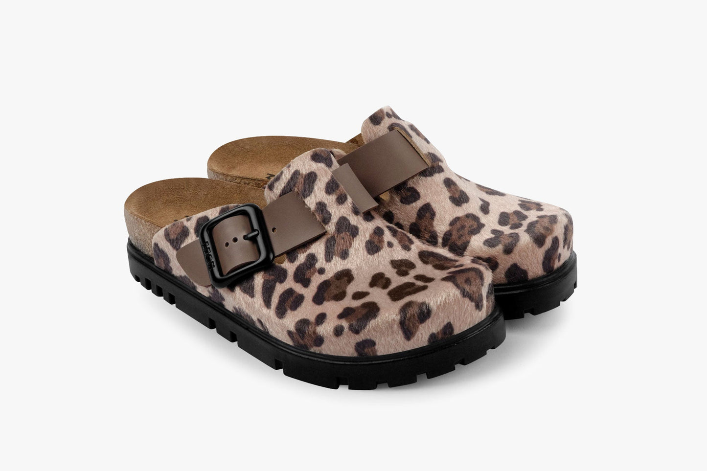 Broadway Leopard Clogs