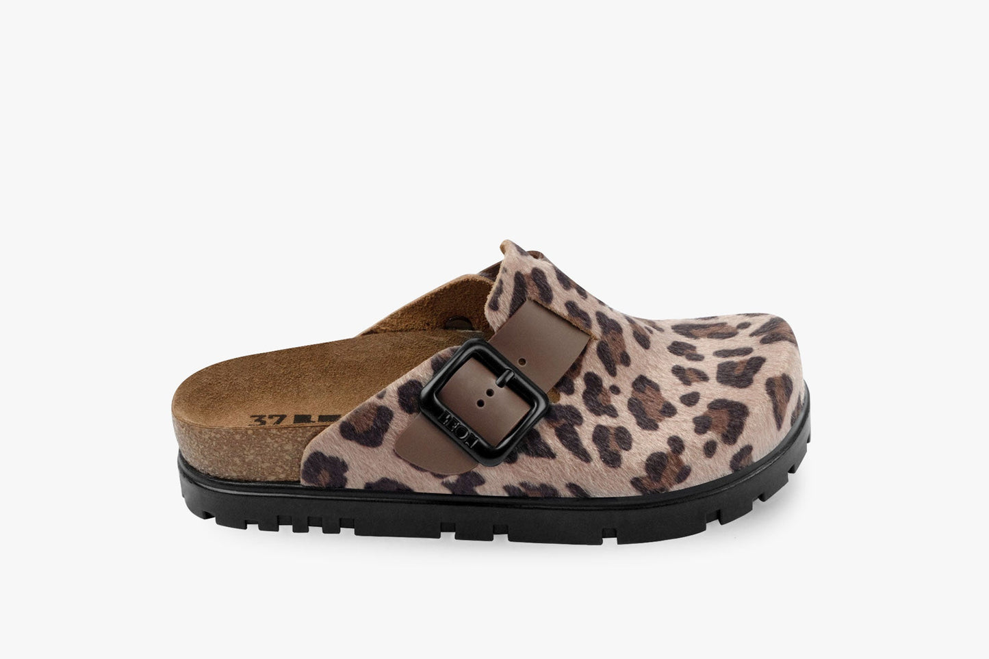 Broadway Leopard Clogs