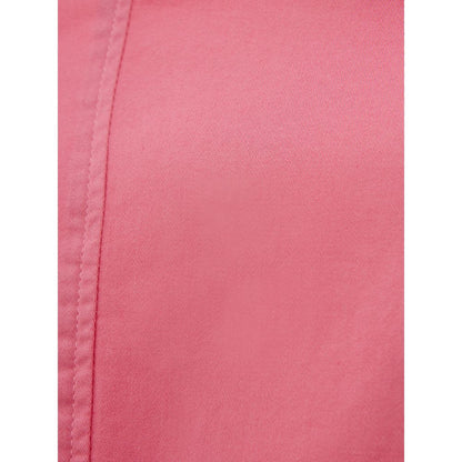 Tailored Cotton Blazer in Petal Pink