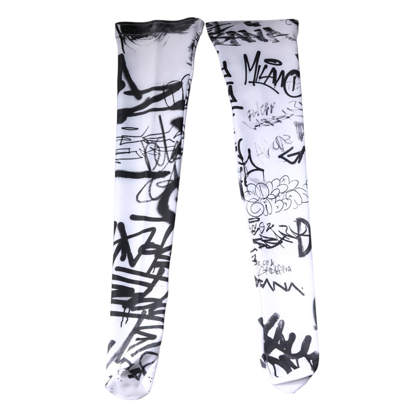 Graffiti Over-the-Calf Stockings