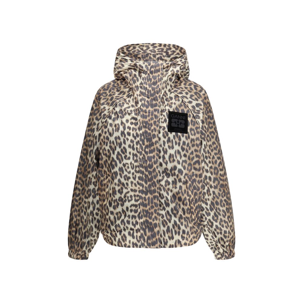 The Leopard Raincoat