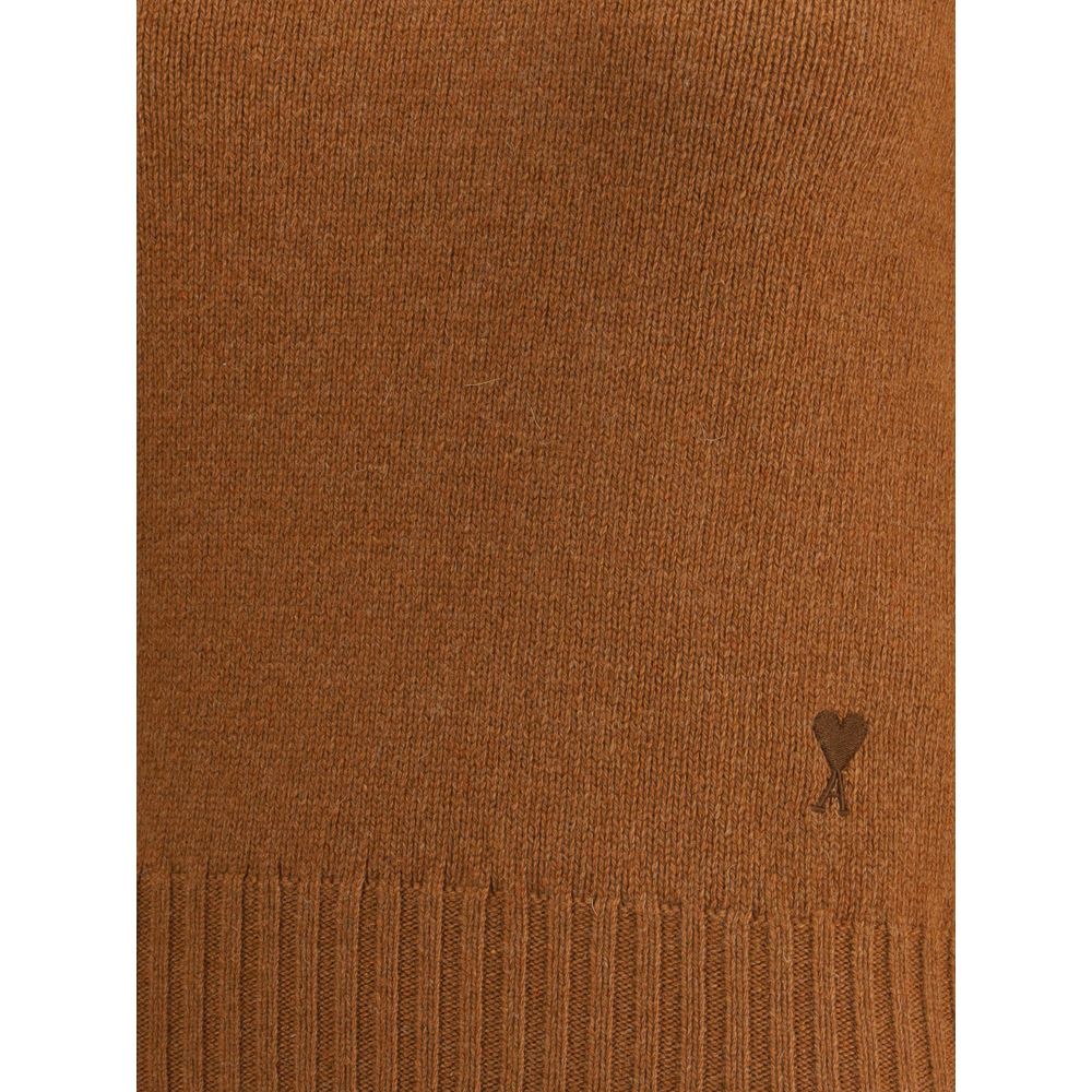 "Ami de Coeur" Caramel Cashmere Sweater