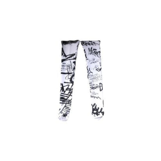 Graffiti Over-the-Calf Stockings