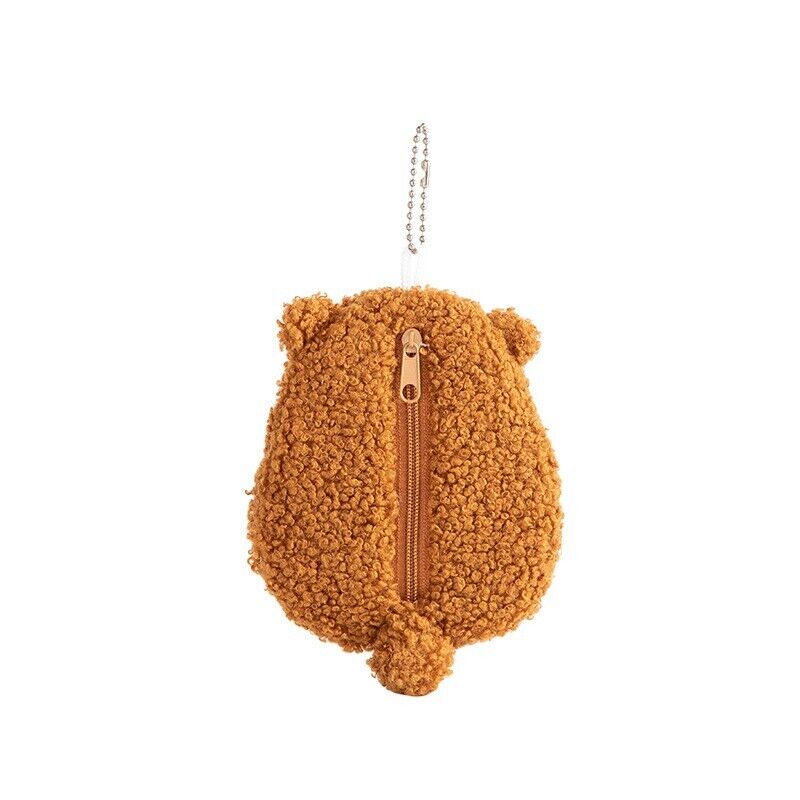 Teddy Bear Zipper Bag Charm